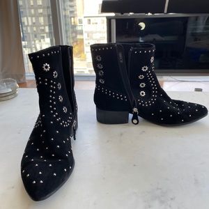 Black, studded GEOX bootie